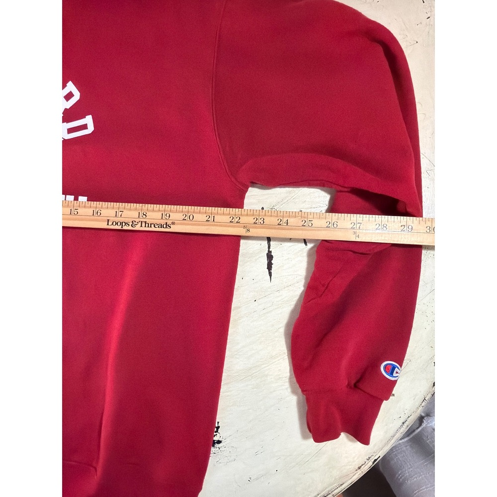 Champion Stanford University Sweatshirt Mens Medium Red Graphic Pullover College - Picture 6 of 6